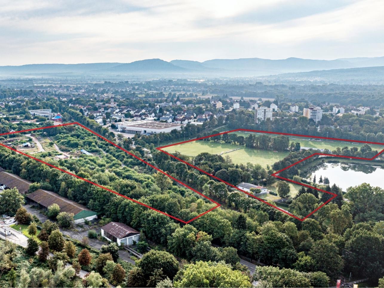 The new central clinic is to be built on the current sports grounds at Münchfeldsee.