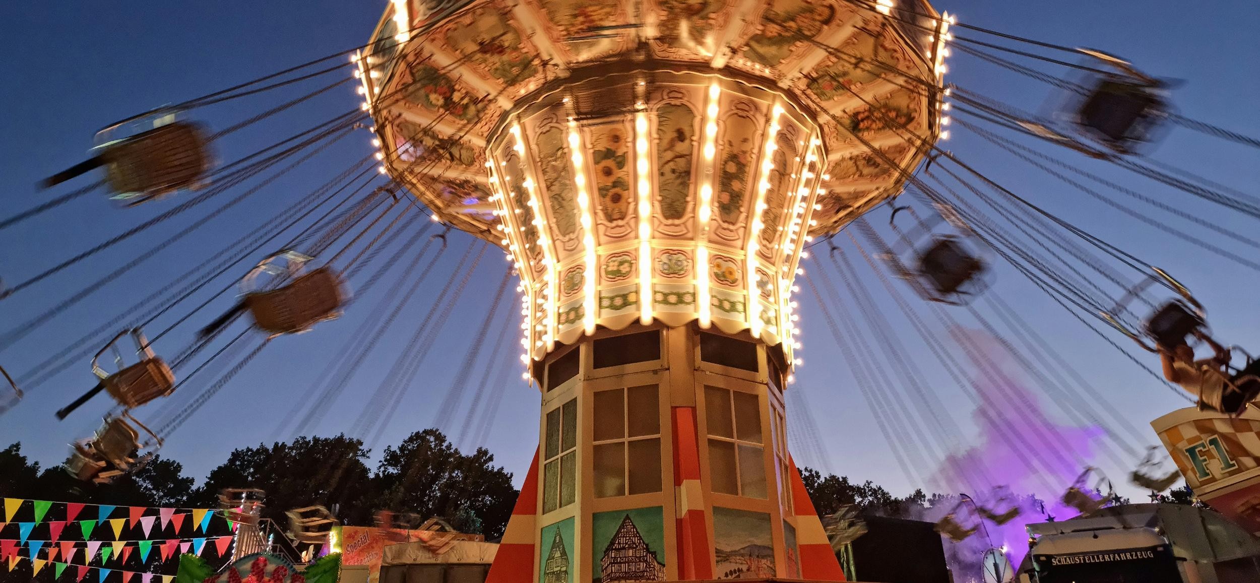 Herbstjahrmarkt auf dem Festplatz in Rastatt