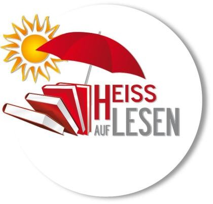Sommerleseclub HEISS AUF LESEN Logo des Leseclubs
