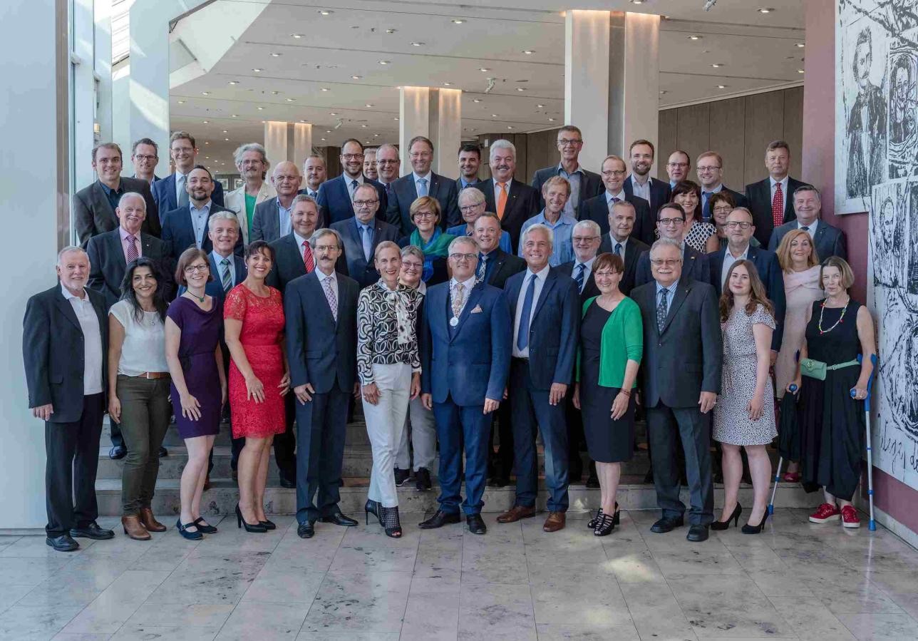 Group photo of the current Rastatt municipal council
