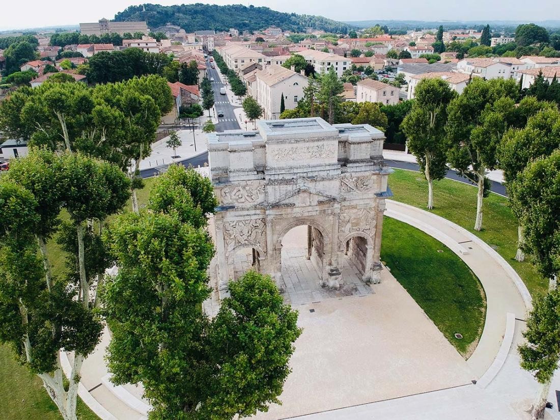 Arc de Triomphe in Organge in France