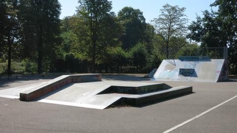 Skatepark on Philosophenweg in Rastatt