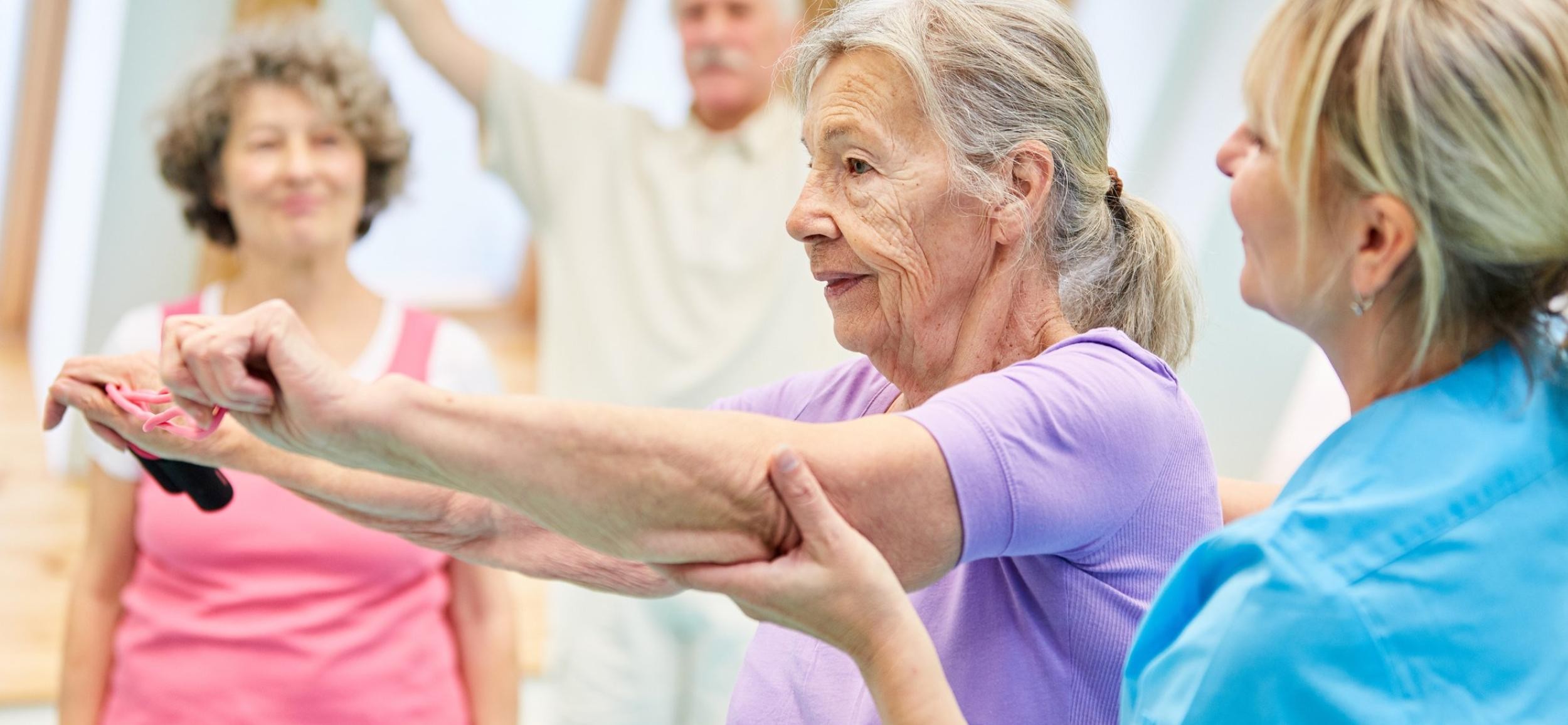 Foto: Fotolia Senioren beim Sport