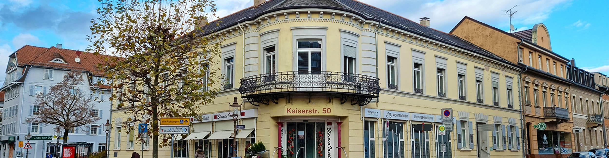 Gebäude der Wirtschaftsförderung. Foto: Stadt Rastatt/Isabelle Joyon Gebäude der Wirtschaftsförderung