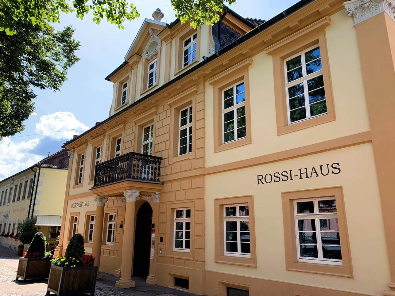 Barrierefrei zugänglich: Das Rossi-Haus in Rastatt