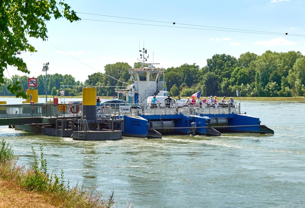 Rheinfähre in Plittersdorf 