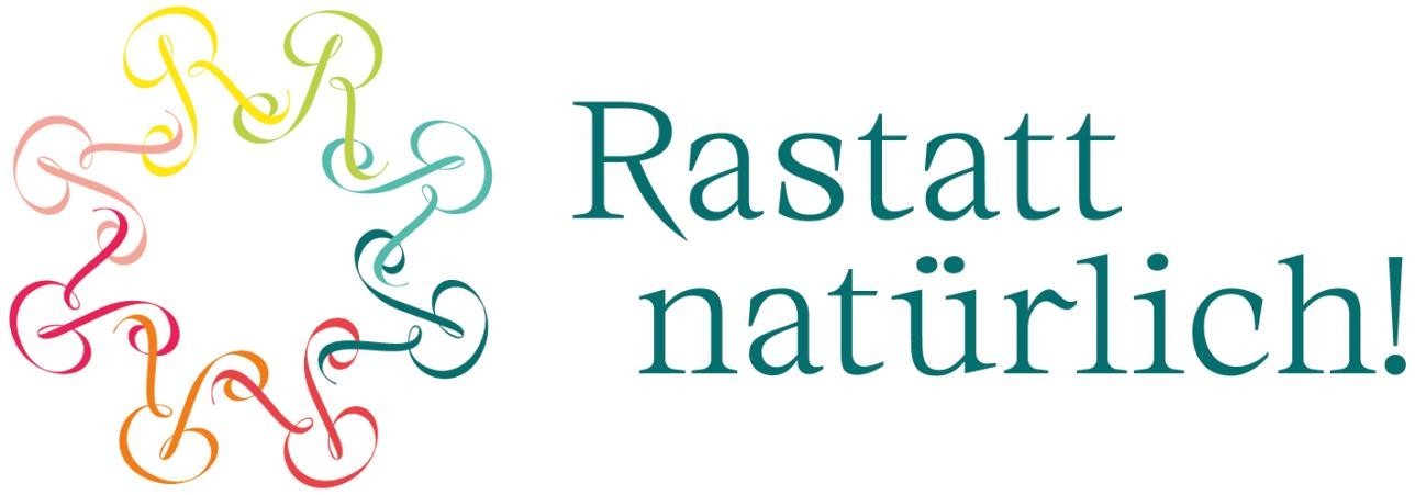 Rastatt State Garden Show logo and the slogan "Rastatt naturally"