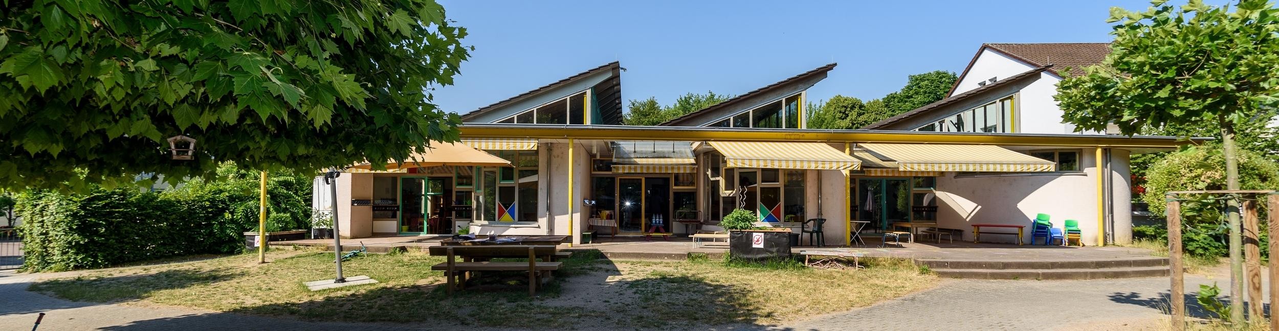 Kindergarten St. Antonius. Foto: Gerhard Dinger Eingang Kindergarten St. Antonius Rastatt