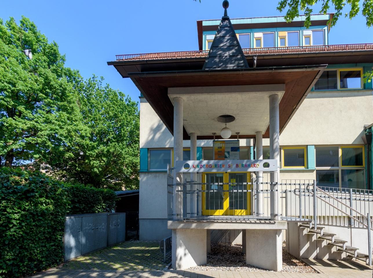 Kita St. Bernhard. Foto: Gerhard Dinger Kita St. Bernhard von vorne