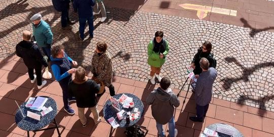 Infostand am 11. März_Foto Stadt Rastatt