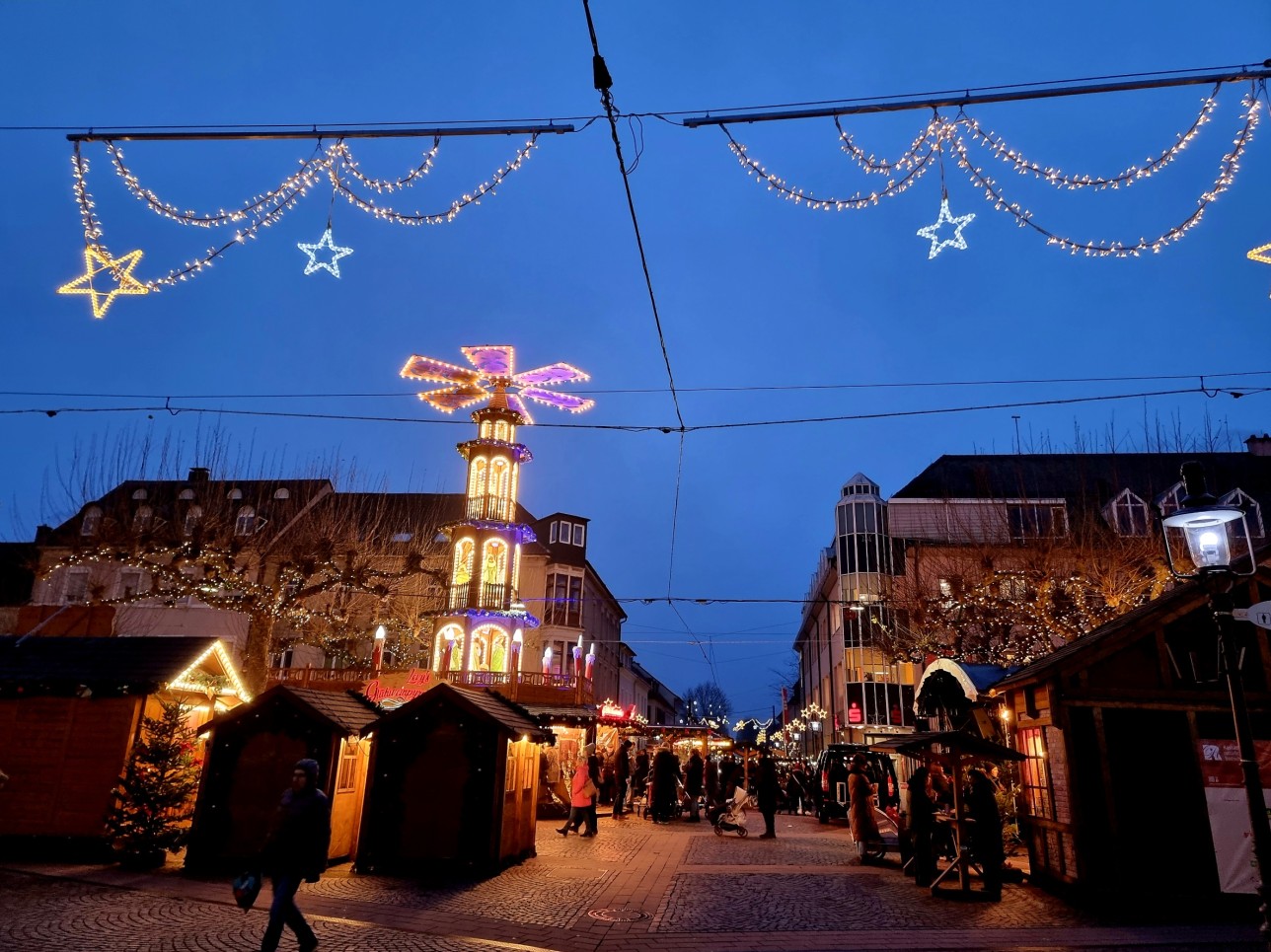 Buvettes du marché de Noël de Rastatt