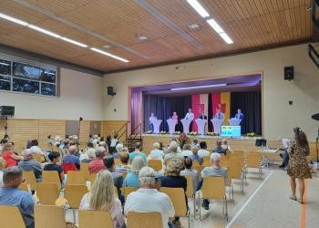 Kandidatenvorstellung für die OB-Wahl in Wintersdorf.
