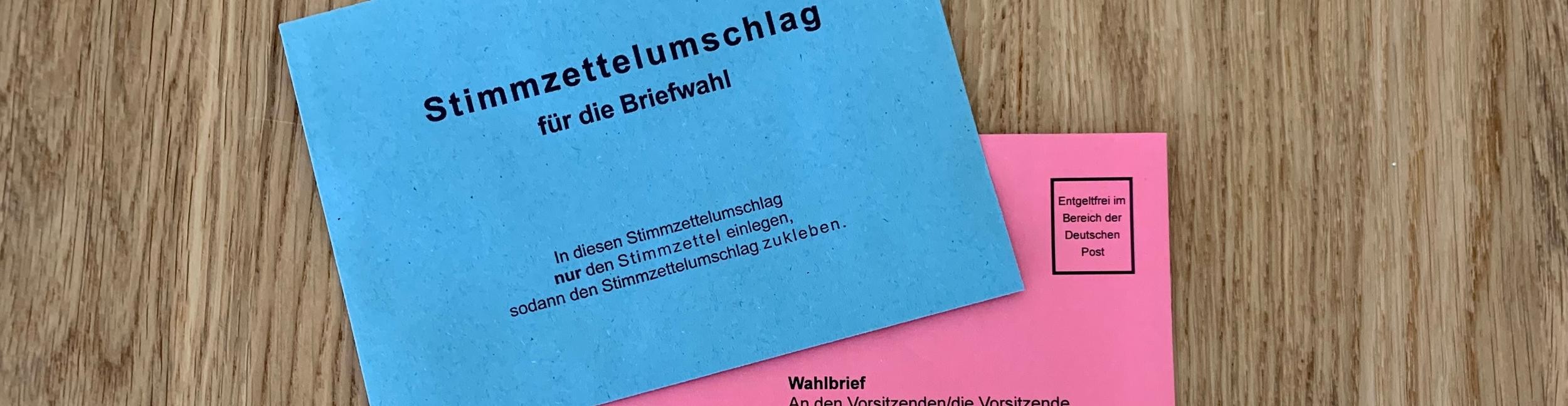 Amtliches Wahlergebnis OB-Wahl am 24. September in Rastatt. Foto: Stadt Rastatt/Isabelle Joyon Briefumschläge für die Briefwahl