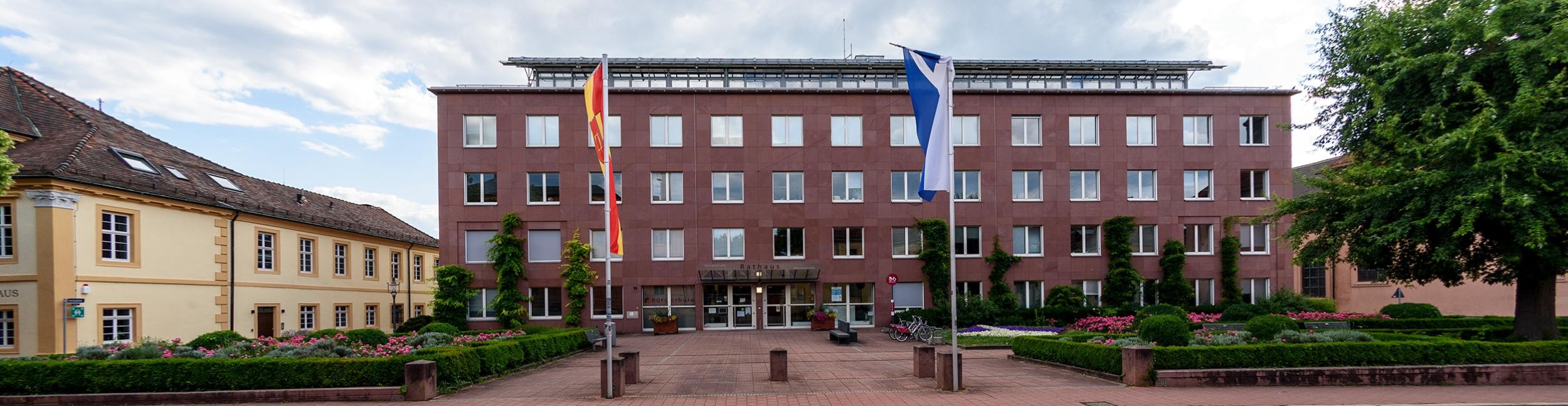 Rathaus in der Herrenstraße. Foto: Gerhard Dinger Rathaus in der Herrenstraße