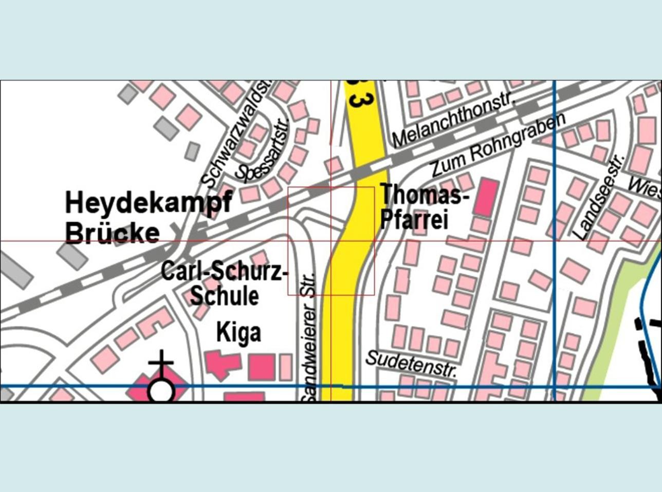 Grünfläche Badener Straße Karte Grünfläche Badener Straße