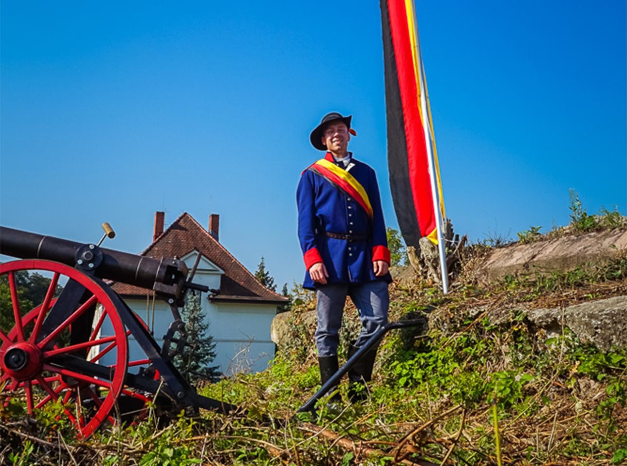 Mit dem Freiheitskämpfer Wilhelm Dietz durch Rastatt