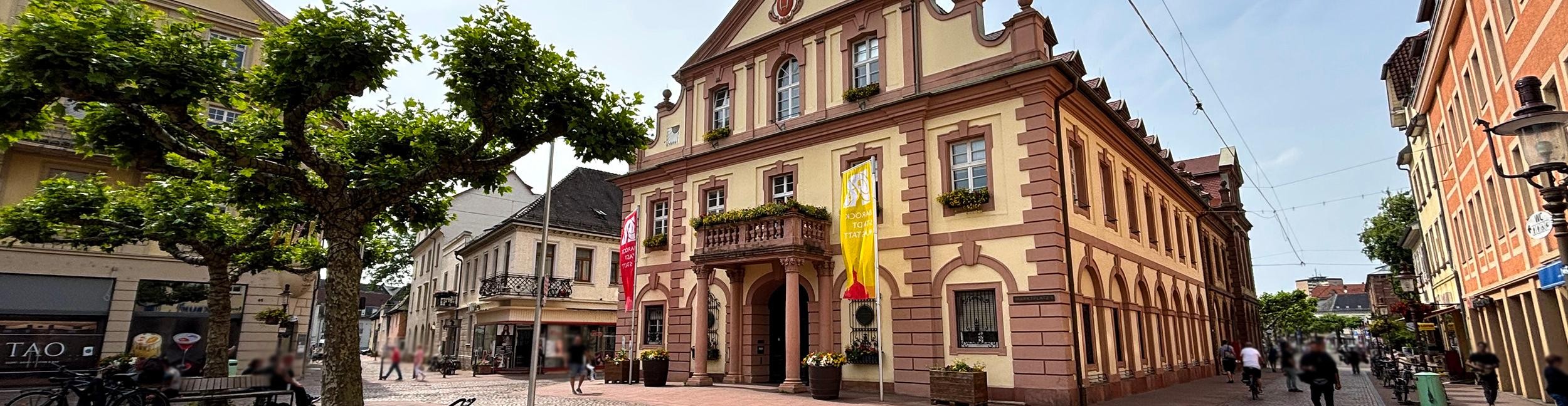 Haushaltskonsolidierung: Stadt Rastatt lädt zur Bürgerveranstaltung am 24. Juni 2026 ein. Foto: Stadt Rastatt/Isabelle Joyon Historisches Rathaus in Rastatt