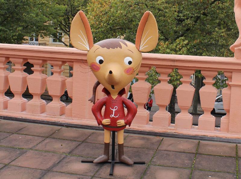 Ludwig, die Stadtmaus © Stadt Rastatt Ludwig, die Stadtmaus
