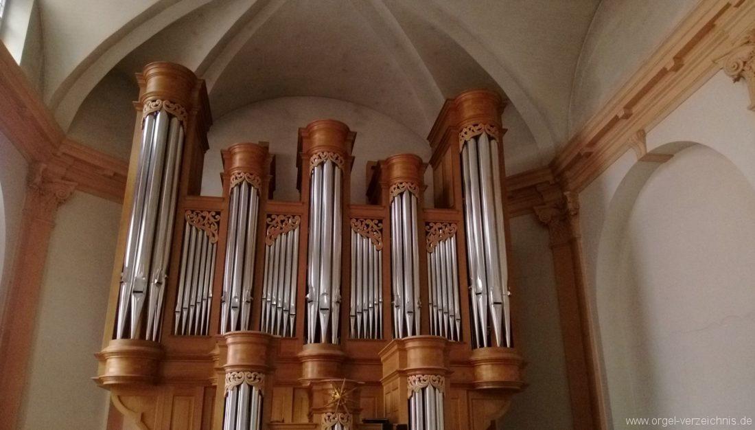 Orgel in der Evangelischen Stadtkirche