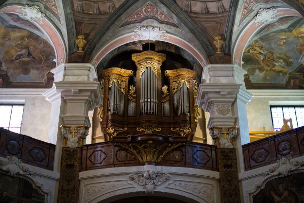 Foto einer Orgel