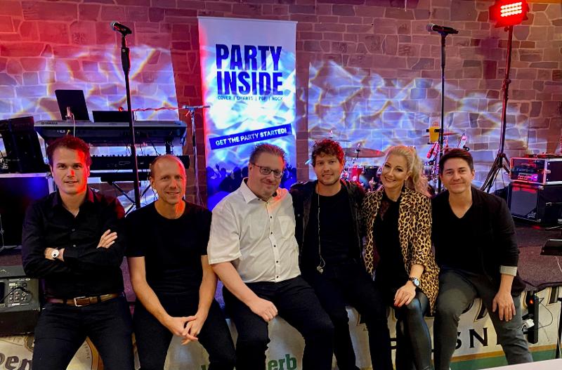 Mitglieder der Band Party Inside