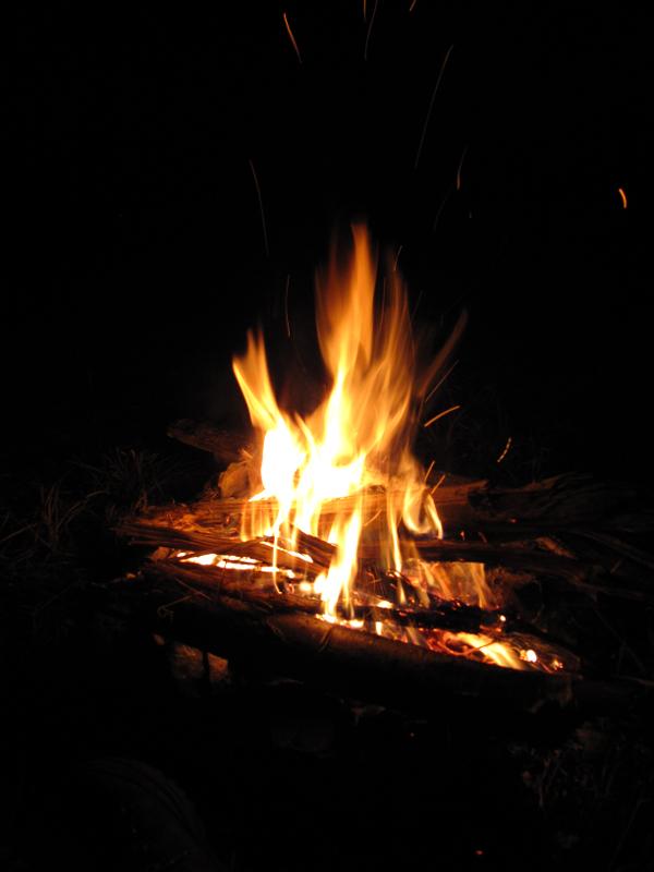 Foto Lagerfeuer - Bild: Veronika Öder