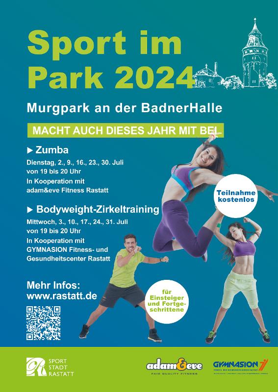 Zumba und Bodyweightzirkeltraining im Murgpark