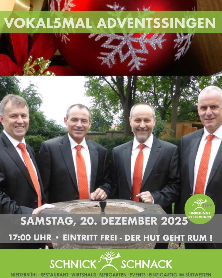 Adventssingen Livemusik Adventssingen Livemusik