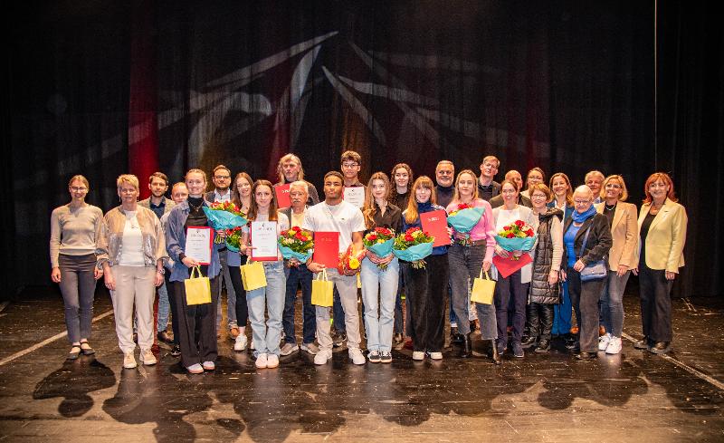 Gruppenfoto Abend des Sports