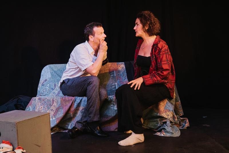 Ron Spiess (Mike) und Anne von Linstow (Amy)