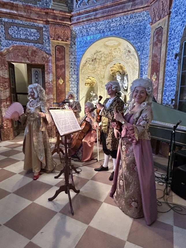 Quantz-Collegium in der Sala Terrena