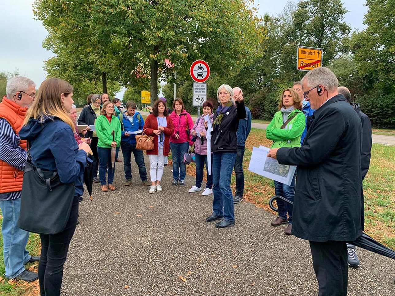 Citizens' walk for the Landesgartenschau application