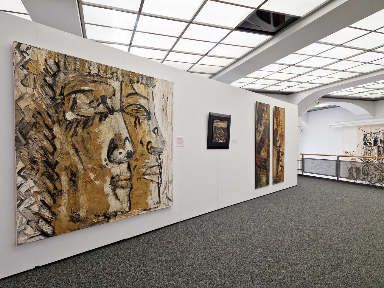 Blick in die Sonderausstellung der Frage nach „Was macht Kunst bedeutsam?“