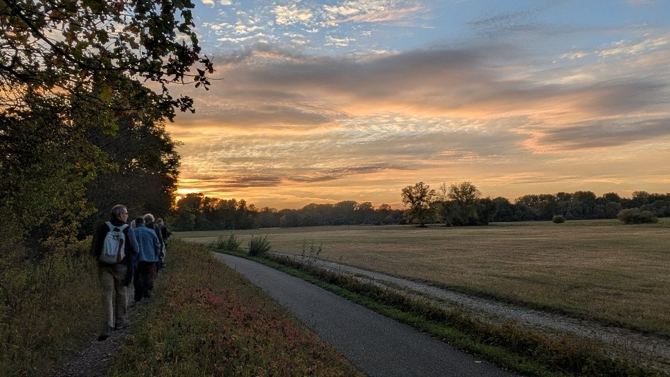 Grenzüberschreitender Naturschutz: Umweltstiftung Rastatt weist auf Exkursion am 7. November hin, hier Archivaufnahmen vom ersten Ausflug im Elsass. 