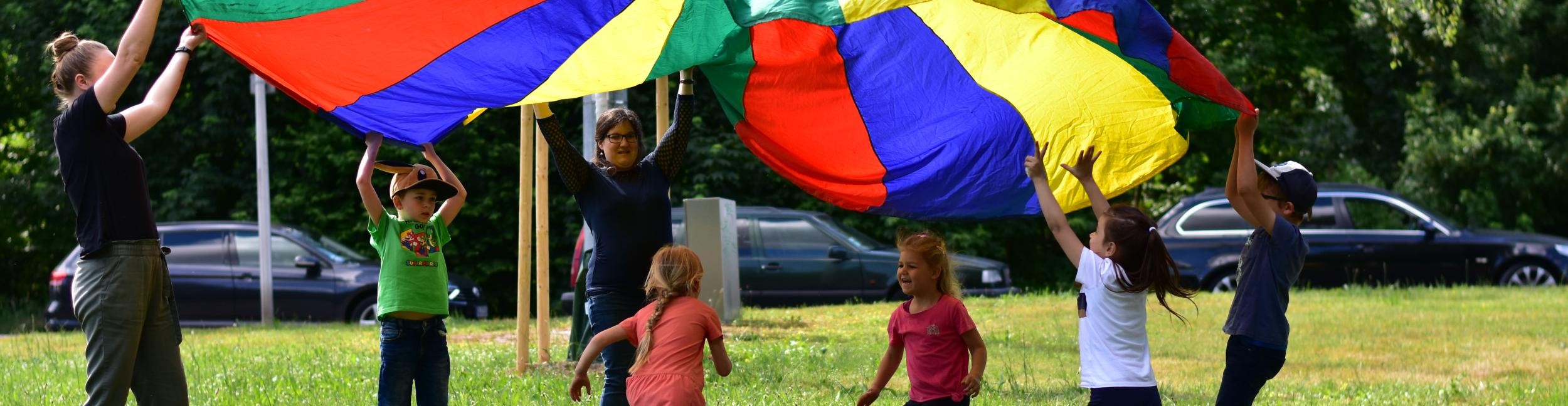 Children playing in the park